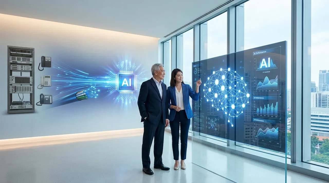 極緻科技企業通信與 AI 整合